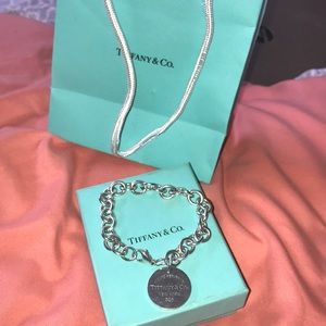Tiffany Round Tag bracelet SOLD